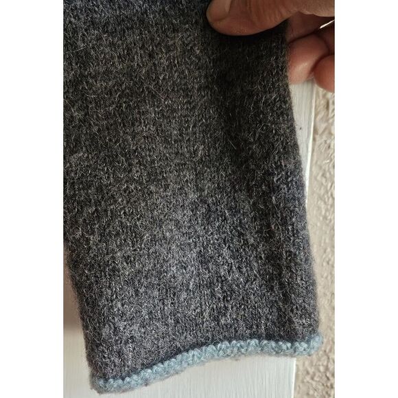 PATAGONIA woman sweater mingler cardigan full zup gray Alpaco merino wool bend M - Picture 4 of 7